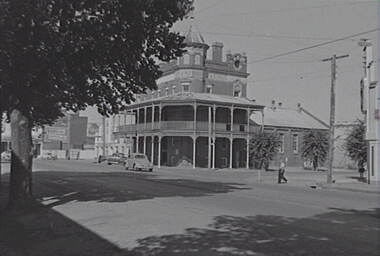 Negative - High Street Bendigo - YWCA, Allan Doney, 1950 -1970