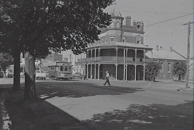 Negative - High Street Bendigo - YWCA, Allan Doney, 1950 -1970