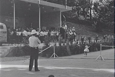 Negative - Rosalind Park Bendigo - Sound Shell - Music for the People Bendigo, Allan Doney, 1950 -1970