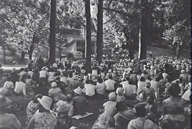 Negative - Rosalind Park Bendigo - Sound Shell - Music for the People Bendigo, Allan Doney, 1950 -1970