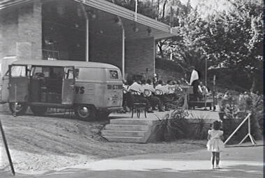 Negative - Rosalind Park Bendigo - Sound Shell - Music for the People Bendigo, Allan Doney, 1950 -1970