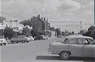 Negative - Rochester - Street - Town Hall, Allan Doney, 1950 -1970