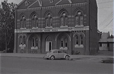 Negative - Rochester - Street - Town Hall, Allan Doney, 1950 -1970
