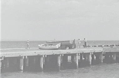 Negative - Beach - Pier - Boats, Allan Doney, 1950 -1970
