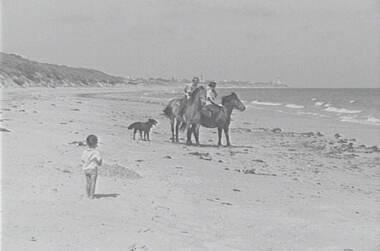 Negative - Beach - Horses - People - Lighthouse, Allan Doney, 1950 -1970