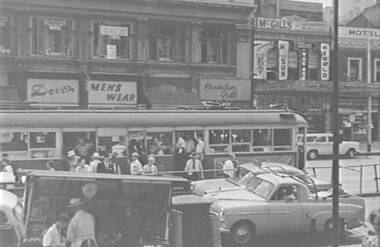 Negative - City Street Bendigo - Devon Menswear - McGill's, Allan Doney, 1950 -1970
