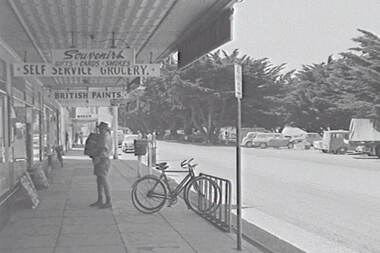 Negative - Apollo Bay - Street - Grocery, Allan Doney, 1950 -1970