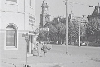 Negative - Pall Mall Bendigo - Victorian Producers - Post Office, Allan Doney, 1950 -1970