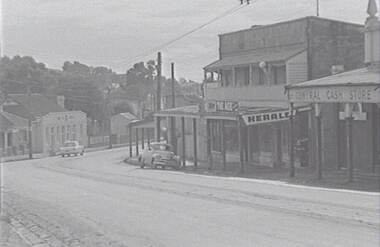 Negative - Long Gully - Businesses - Central Cash Store, Allan Doney, 1950 -1970