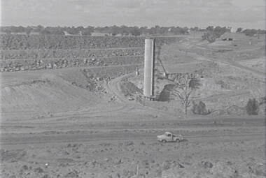 Negative - Eppalock - Reservoir - Construction Work, Allan Doney, 1950 -1970