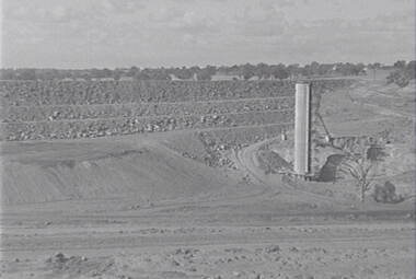 Negative - Eppalock - Reservoir - Construction Work, Allan Doney, 1950 -1970