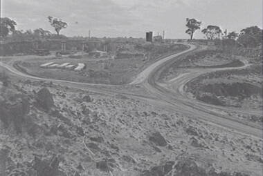 Negative - Eppalock - Reservoir - Construction Work, Allan Doney, 1950 -1970
