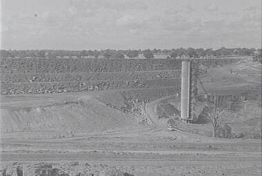 Negative - Eppalock - Reservoir - Construction Work, Allan Doney, 1950 -1970
