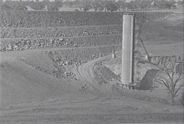 Negative - Eppalock - Reservoir - Construction Work, Allan Doney, 1950 -1970