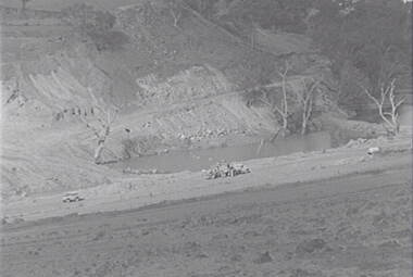 Negative - Eppalock - Reservoir - Construction Work, Allan Doney, 1950 -1970