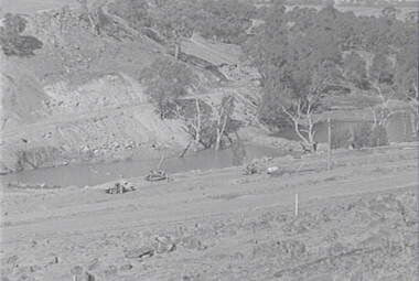 Negative - Eppalock - Reservoir - Construction Work, Allan Doney, 1950 -1970