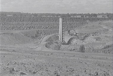 Negative - Eppalock - Reservoir - Construction Work, Allan Doney, 1950 -1970