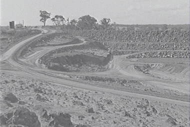 Negative - Eppalock - Reservoir - Construction Work, Allan Doney, 1950 -1970
