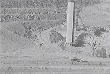 Negative - Eppalock - Reservoir - Construction Work, Allan Doney, 1950 -1970