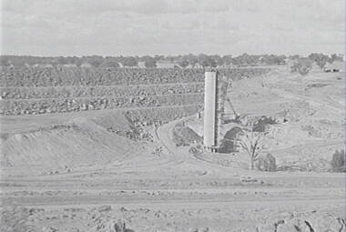 Negative - Eppalock - Reservoir - Construction Work, Allan Doney, 1950 -1970
