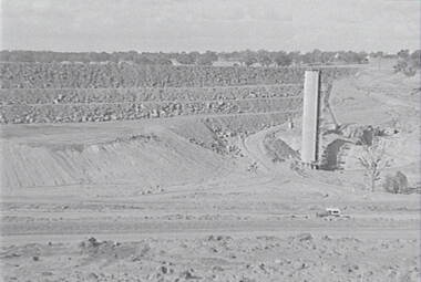 Negative - Eppalock - Reservoir - Construction Work, Allan Doney, 1950 -1970