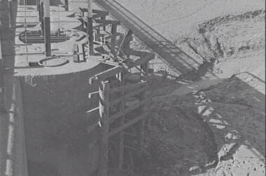 Negative - Laanecoorie - Reservoir - Construction Work, Allan Doney, 1950 -1970