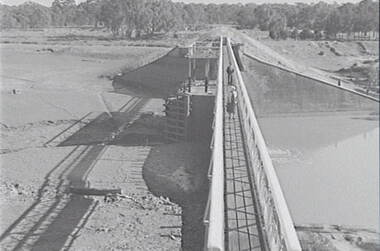 Negative - Laanecoorie - Reservoir - Construction Work, Allan Doney, 1950 -1970