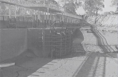 Negative - Laanecoorie - Reservoir - Construction Work, Allan Doney, 1950 -1970