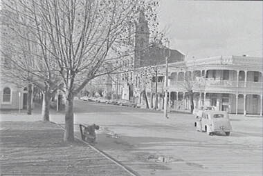 Negative - McCrae Street Bendigo - School of Mines, Allan Doney, 1950 -1970