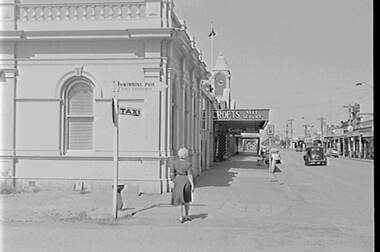 Negative - Kyabram - Street - Crofts - Mrs Doney, Allan Doney, 1950 -1970