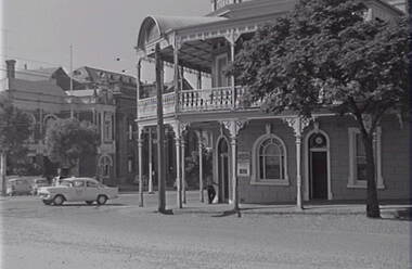 Negative - Rifle Brigade Hotel Bendigo - Masonic Hall, Allan Doney, 1950 -1970