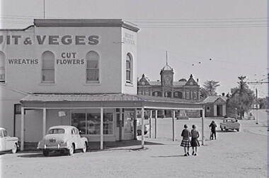Negative - Eaglehawk - Town Hall - Fruit and Vegetables, Allan Doney, 1950 -1970