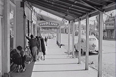 Negative - Eaglehawk - Street - Foodland, Allan Doney, 1950 -1970