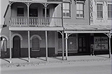 Negative - Eaglehawk - Street - Businesses - Electrical Contractor, Allan Doney, 1950 -1970