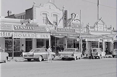 Negative - Eaglehawk - Street - Businesses - Chemist, Allan Doney, 1950 -1970