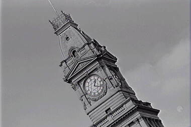 Negative - Post Office - Clock Tower, Allan Doney, 1950 -1970