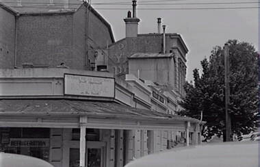 Negative - View Street Bendigo - Businesses - Turners Paints, Allan Doney, 1950 -1970