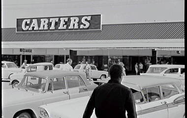 Negative - Echuca - Street - Carters, Allan Doney, 1950 -1970
