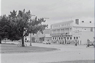 Negative - Avoca - Street - Avoca Hotel, Allan Doney, 1950 -1970