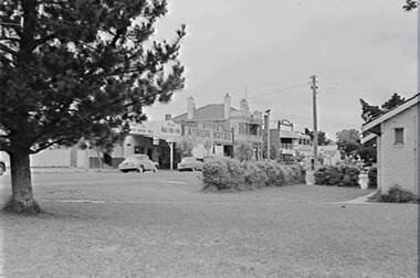 Negative - Avoca - Street - Albion Hotel - Blue Bird Cafe, Allan Doney, 1950 -1970