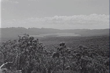 Negative - Mt Victory - Hills - Trees - Lake, Allan Doney, 1950 -1970