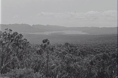 Negative - Mt Victory - Hills - Trees - Lake, Allan Doney, 1950 -1970