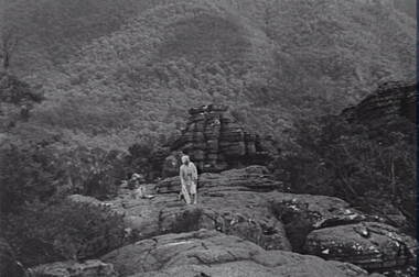 Negative - Mt Victory - Hills - Rock Formations - Trees - Mrs Doney, Allan Doney, 1950 -1970