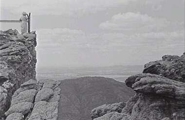 Negative - Pinnacles - Rock Formations - Hills - Lookout - Mrs Doney, Allan Doney, 1950 -1970