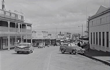 Negative - Stawell - Street - Bull and Mouth Hotel - Dane Bros, Allan Doney, 1950 -1970