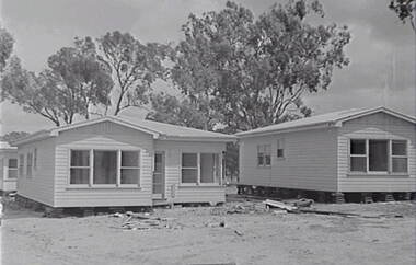 Negative - Stawell - Timber Industries - Relocatable Housing, Allan Doney, 1950 -1970