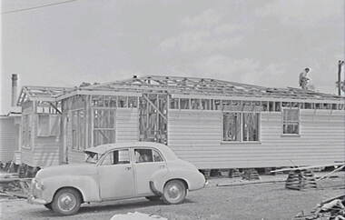 Negative - Stawell - Timber Industries - Relocatable Housing, Allan Doney, 1950 -1970