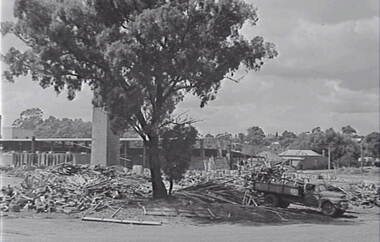Negative - Stawell - Timber Industries - Rubble, Allan Doney, 1950 -1970