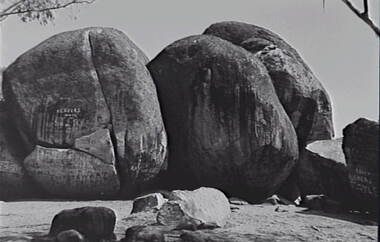 Negative - The Sisters Rocks - Rock Formations, Allan Doney, 1950 -1970