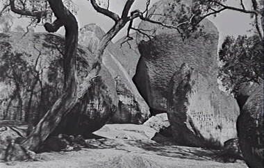 Negative - The Sisters Rocks - Rock Formations, Allan Doney, 1950 -1970
